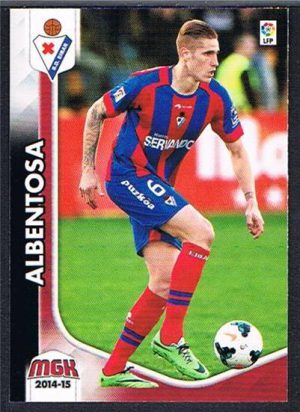 #131 Raul Albentosa Panini Megacracks 14/15 Base Card