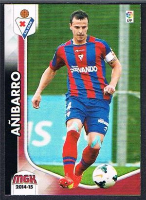 #133 Txema Anibarro Panini Megacracks 14/15 Base Card