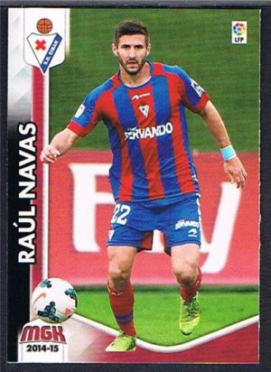 #132 Raul Navas Panini Megacracks 14/15 Base Card