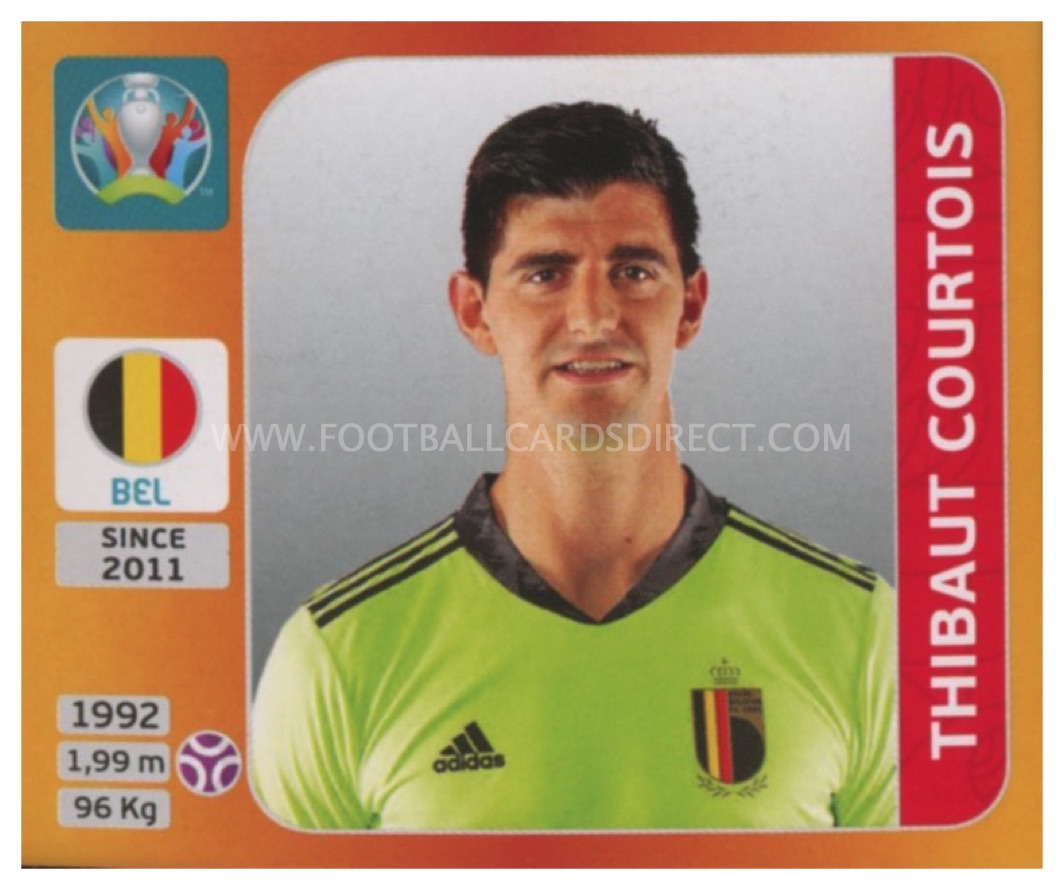 Bravo Sport Superstar EURO Cards France 2016 Thibaut Courtois Bild NEU Belgien